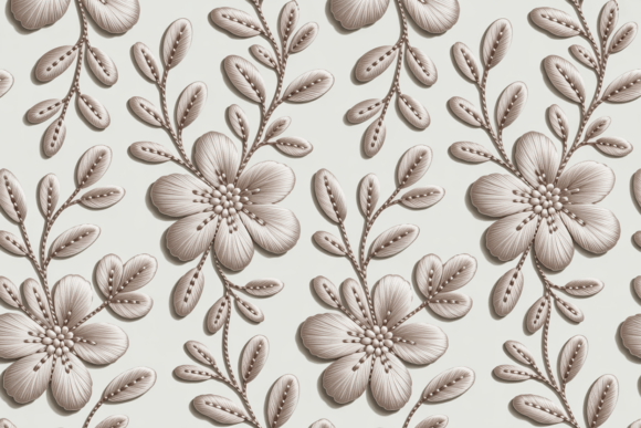 Elegant Lace Floral Embroidery Seamless Review