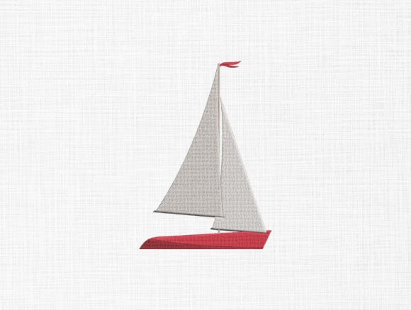 Sailboat Embroidery Design Review for Holiday Collections