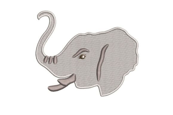 Stylized Elephant Head Embroidery Review