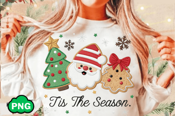 Tis the Season PNG, Embroidery Christmas Review