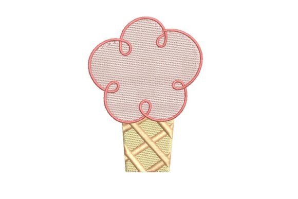 Whimsical Cotton Candy Cone Embroidery Review